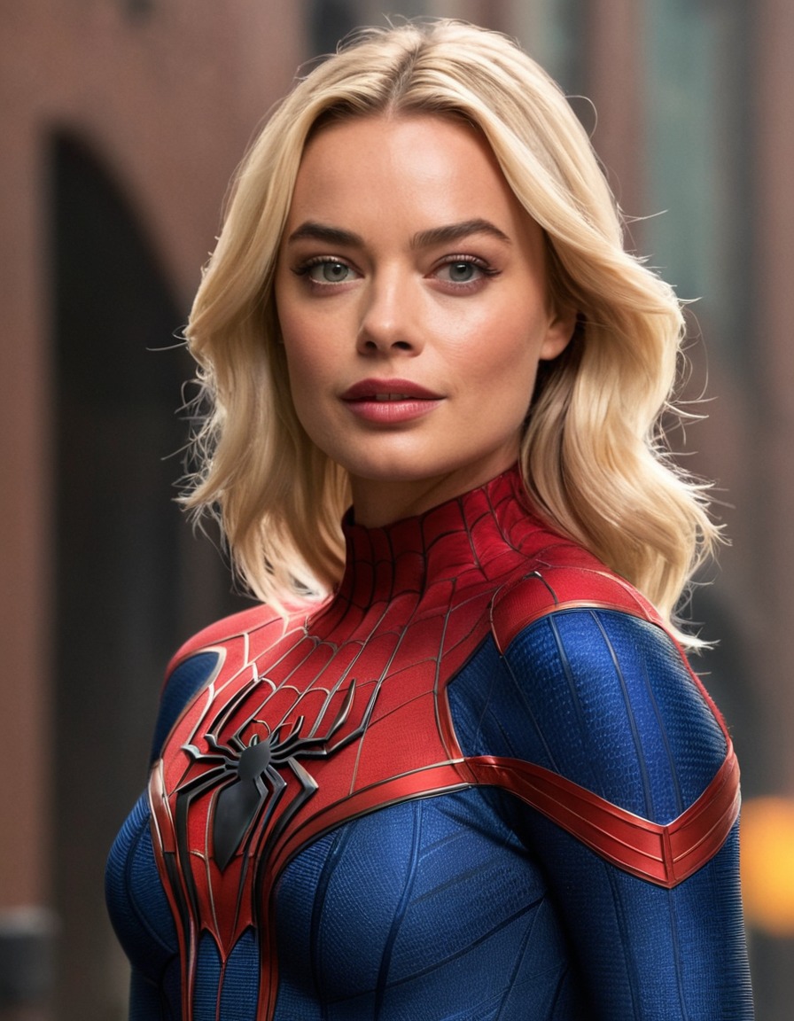 margot robbie, spiderman, superhero, actress, marvel, hollywood