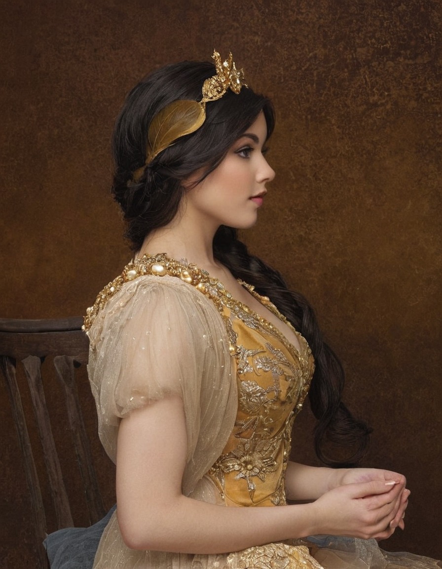 paintings, art, artwork, female portrait, sappho, jules lefebvre, oil on canvas, fine art, french artist, portrait of a woman, side profile, ancient greek poetry, poet, costume, costumes