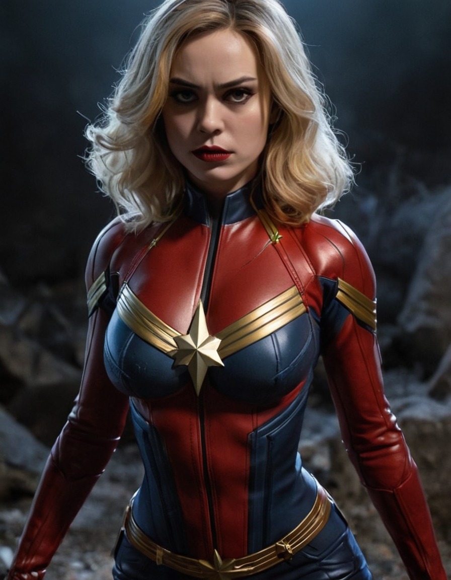 vampire, captain marvel (marvel comics), marvel comics, superhero, transformation, character development