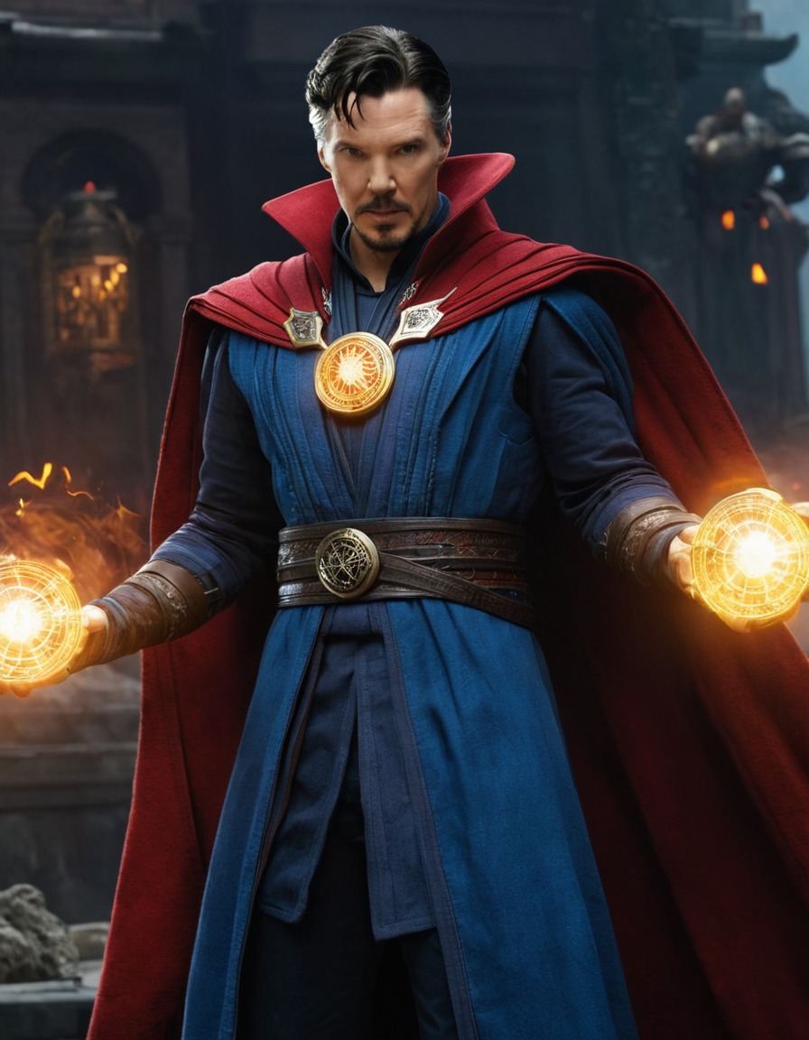 doctor strange, robot, marvel, superhero, comics, artificial intelligence