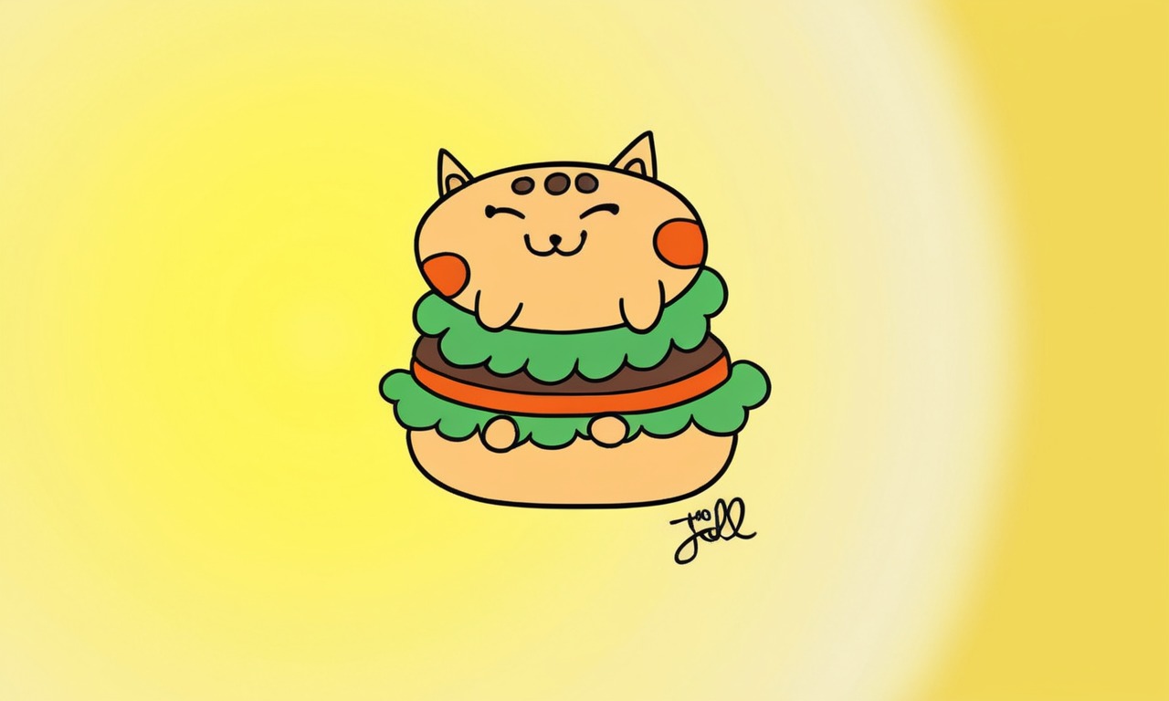 digitalart, fanart, originalcharacter, animal, cartoon, challenge, catburgertutorial