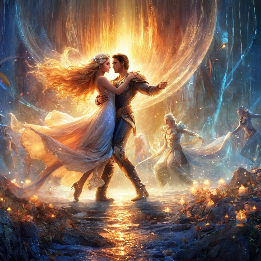 fantasyart, bing, conceptart, couples, love, originalcharacters, romance