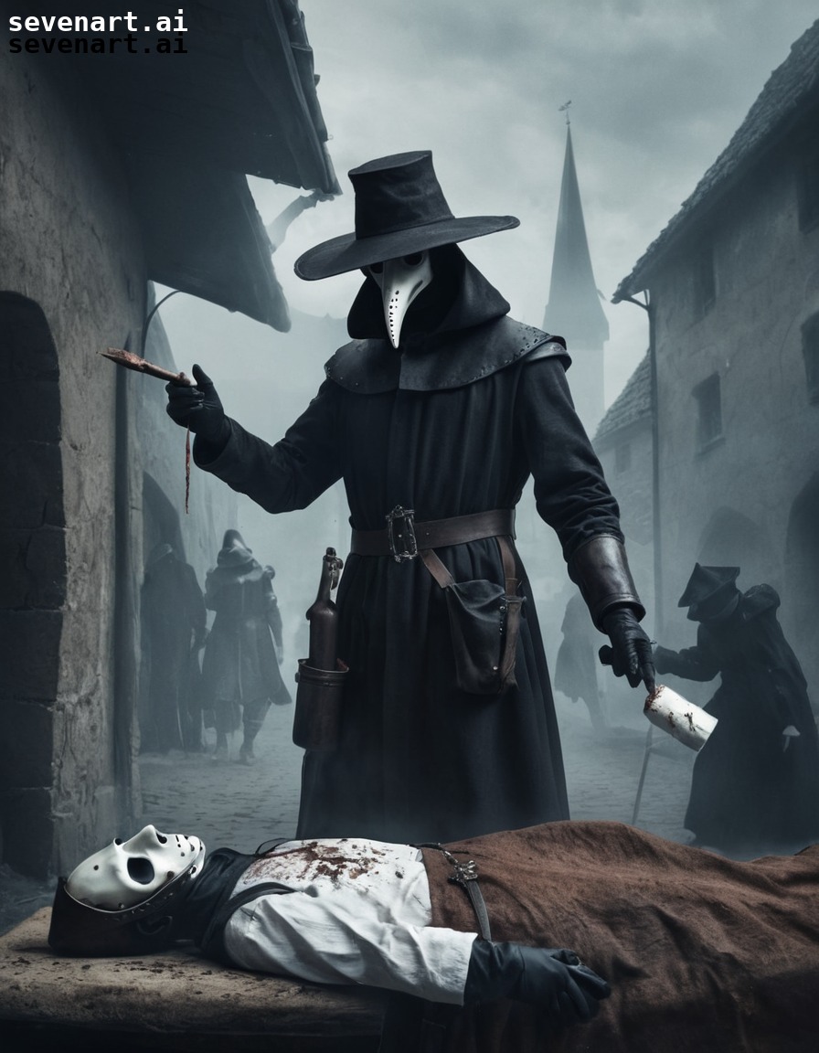 plague doctor, medieval, outbreak, disease, healthcare, middle ages