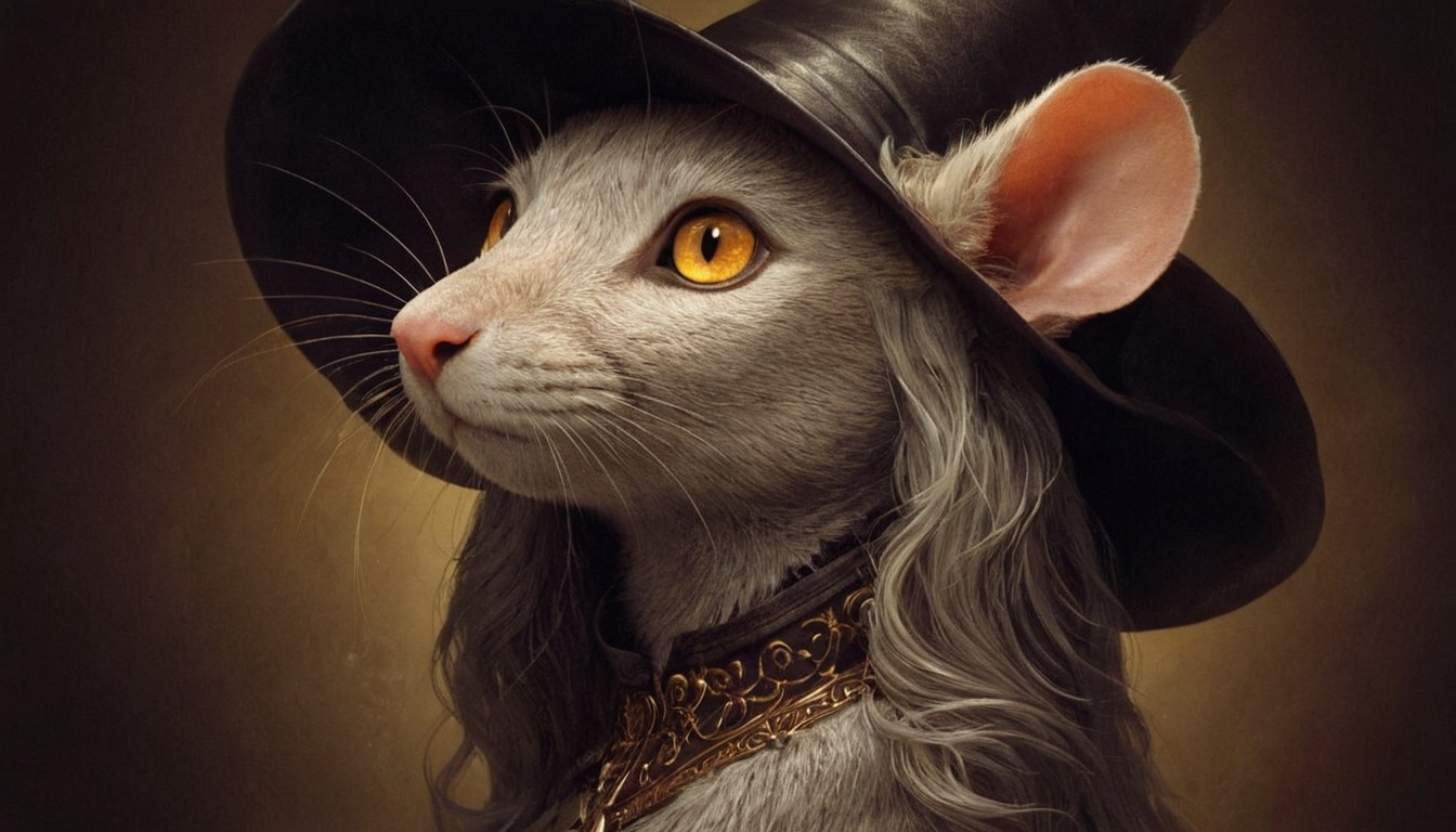 portrait, mouse, fantasyart, furry, originalcharacter, originalconcept, rat, swamp, witch, bingai