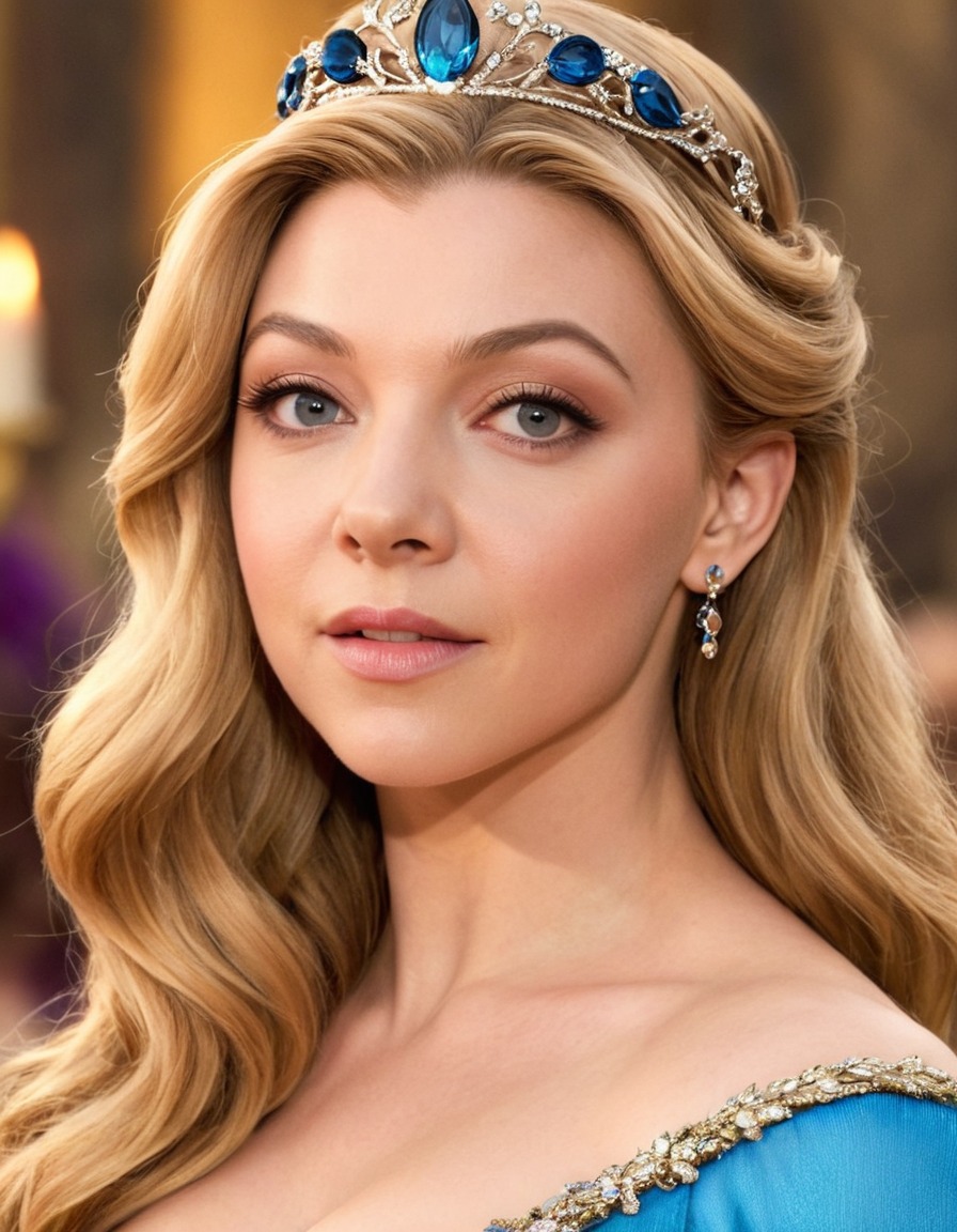 natalie dormer, actress, disney princess, beauty, fairy tale, royalty