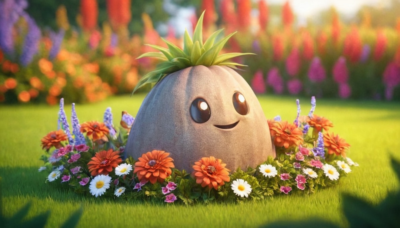 cute, inspired, pet, rock, spring, pusheen