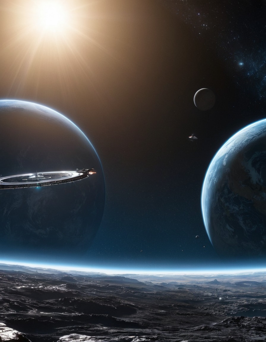 gravity (2013), movie scene, beautiful, space, visual effects, alfonso cuarón, sandra bullock