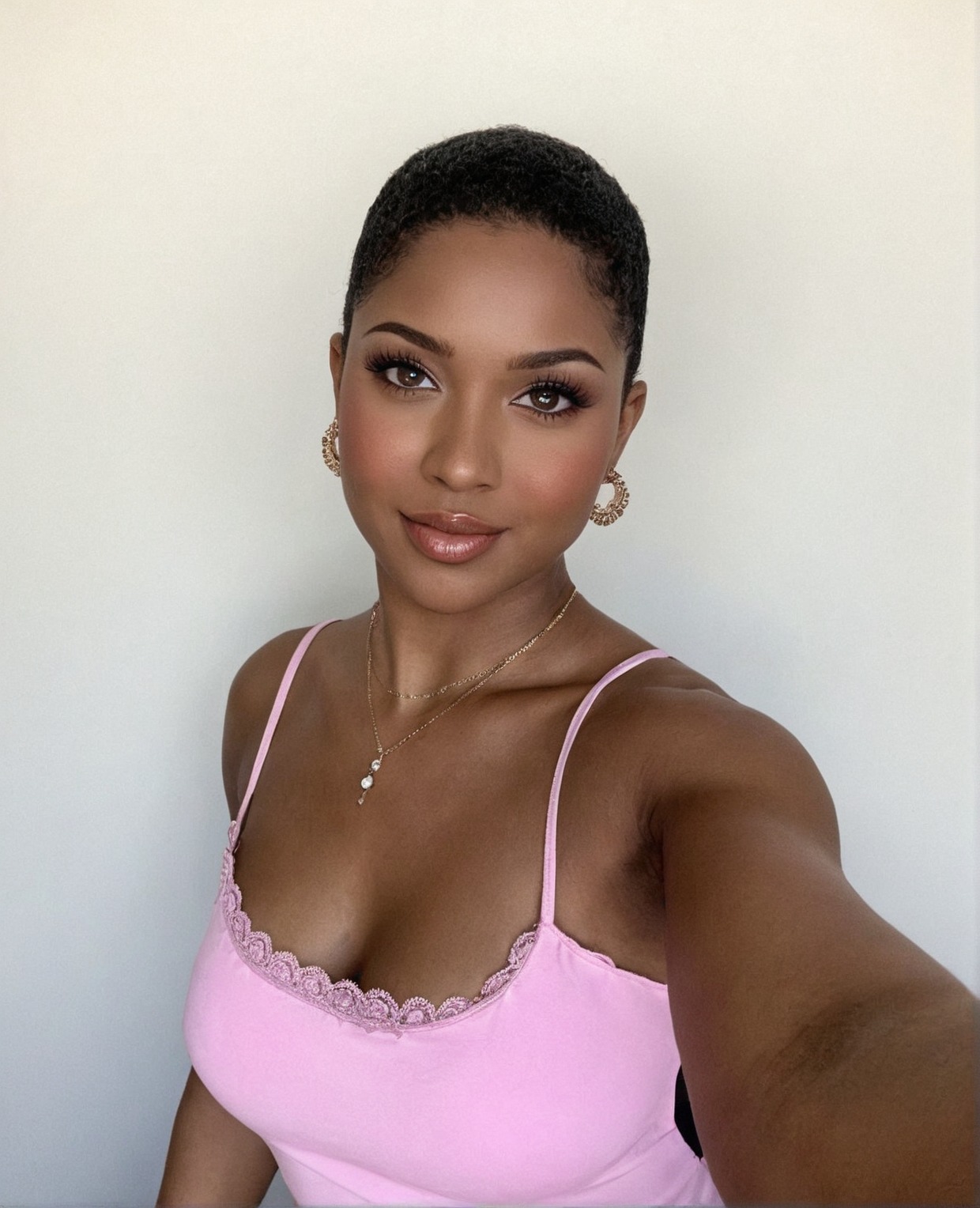 submission, natural beauty, pretty, natural hair, black beauty, cute, beautiful, beauty, black girls rock, pixie cut, short hair, black woken, brown skin