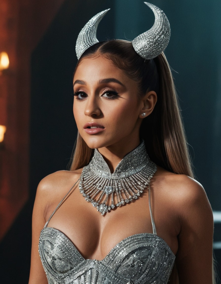 ariana grande, evil villain, music artist, singer, pop icon