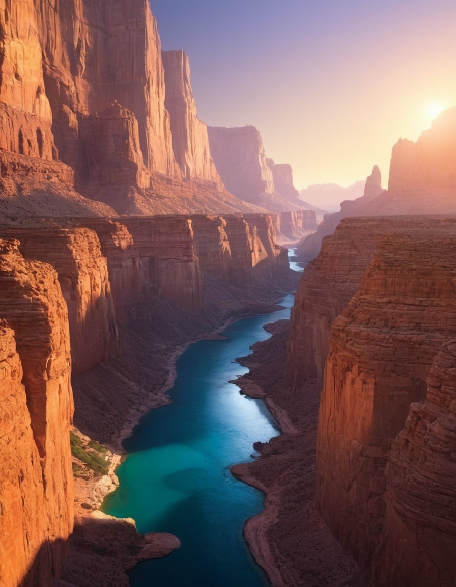 nature, canyon, beautiful, scenic, landscapes