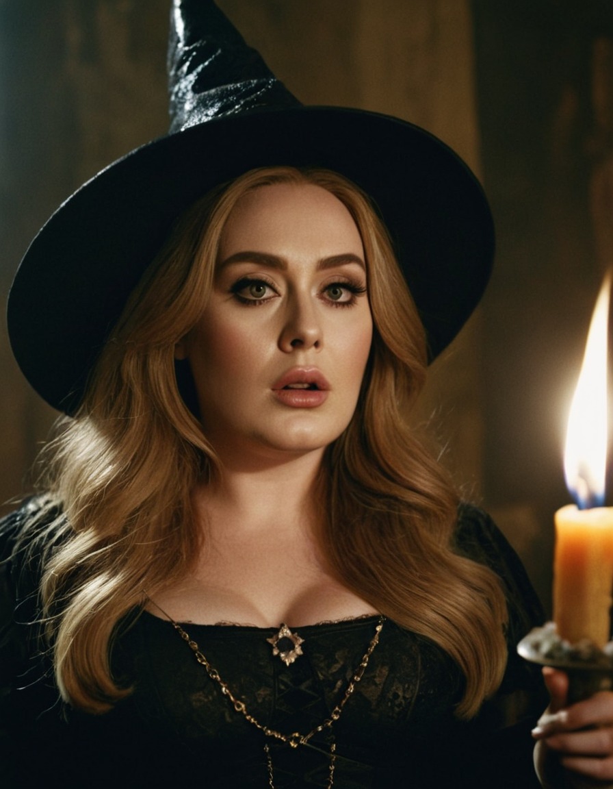 witch, adele, singer, musician, halloween, magic, celebrity