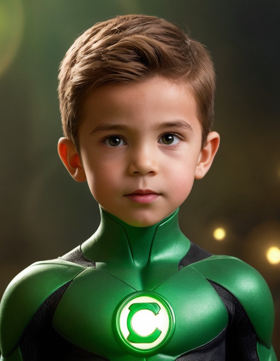 green lantern, superhero, childhood, origin story, dc comics