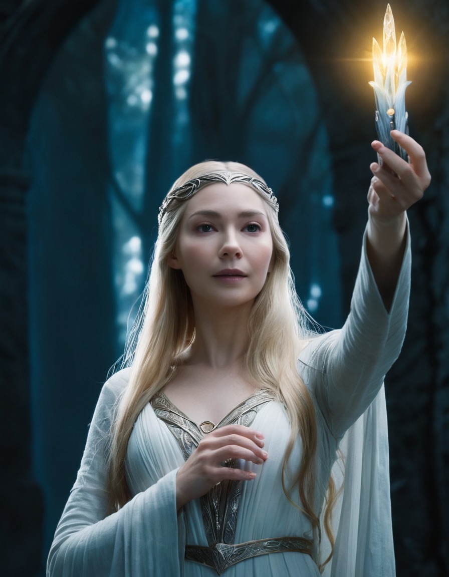 fantasy, lady galadriel, ethereal, eärendil, light, john tolkien, tolkien