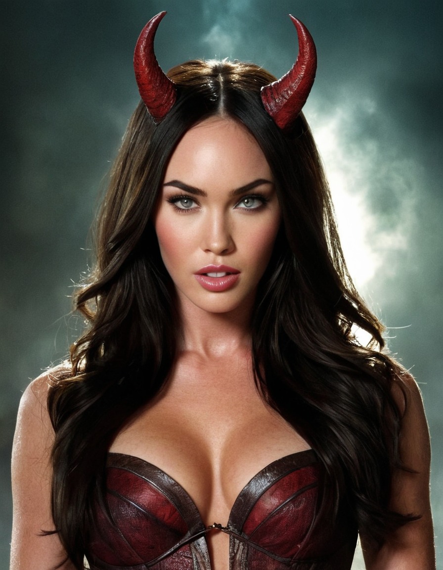 megan fox, actress, demon, supernatural, celebrity, satanic, hollywood