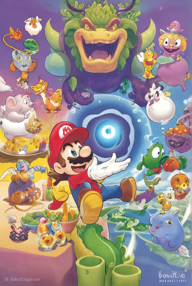 bowser, fanart, luigi, mario, nintendo, princessdaisy, princesspeach, toad, yoshi, nintendoswitch, supermariobroswonder, supermariowonder