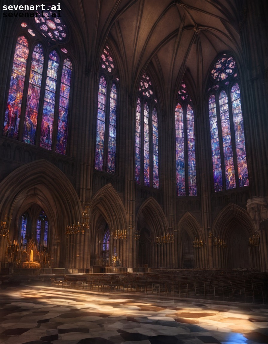 architecture, religious, sunlight, stained glass, cathedral