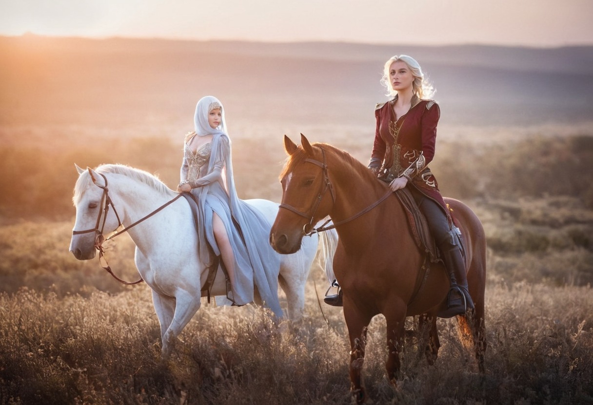 animals, gameofthrones, horses, princess, whitehorse, cosplaygirl, daenerystargaryen, girlandhorse, cosplaycostume, cosplaydress, daenerysstormborn, daeneryscosplay, gameofthronescosplay