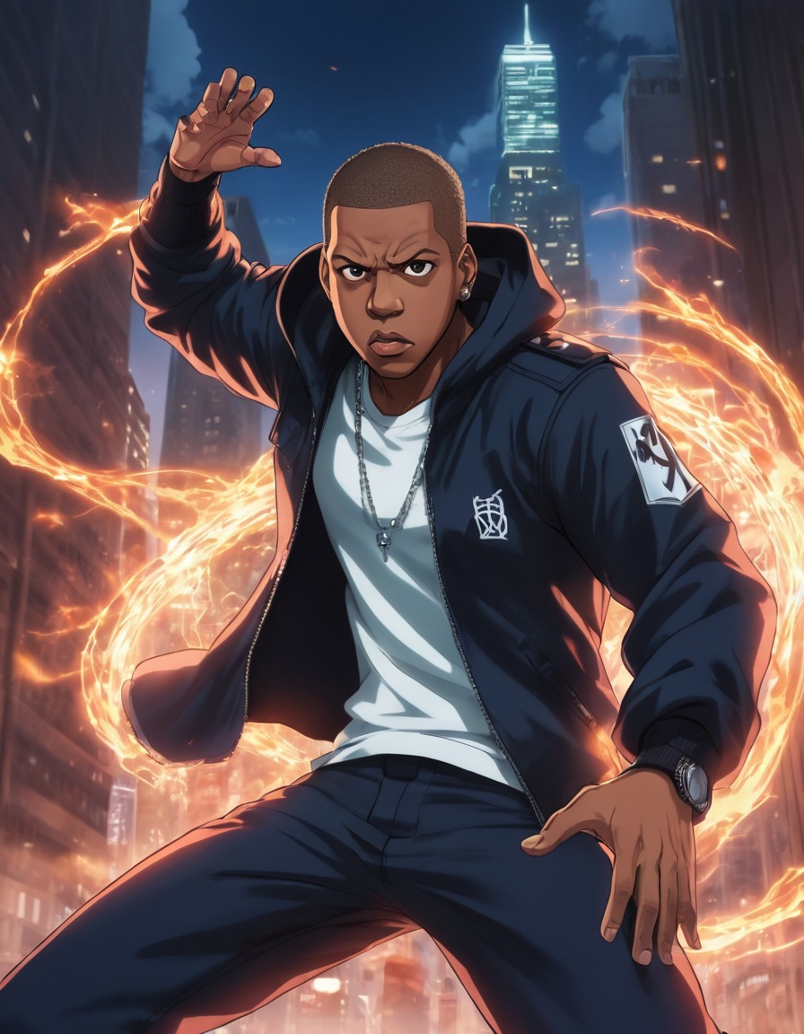 jay-z, anime, supernatural, action, city protection