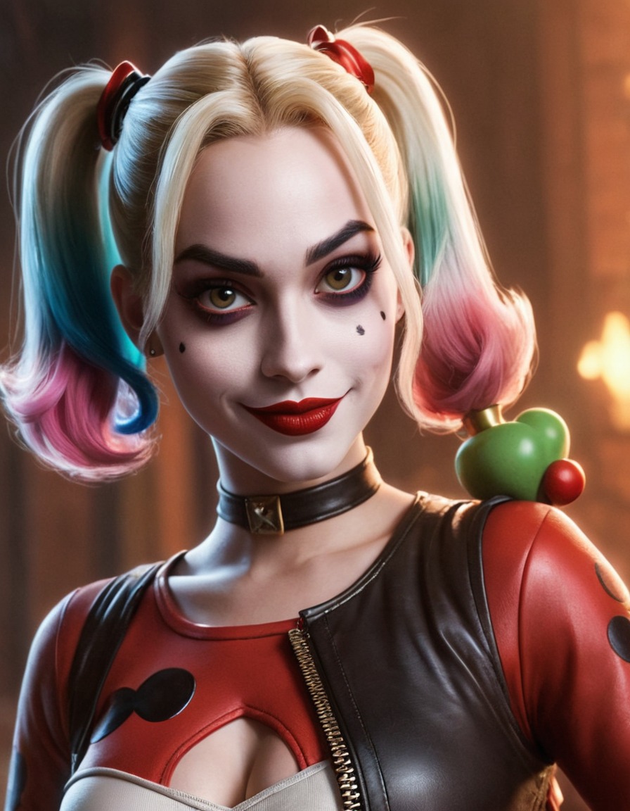 fun, harley quinn, dc comics, funny, caricature