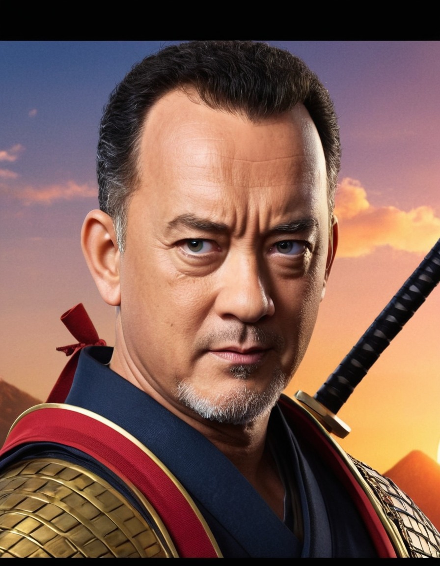 anime, tom hanks, samurai warrior, adventure