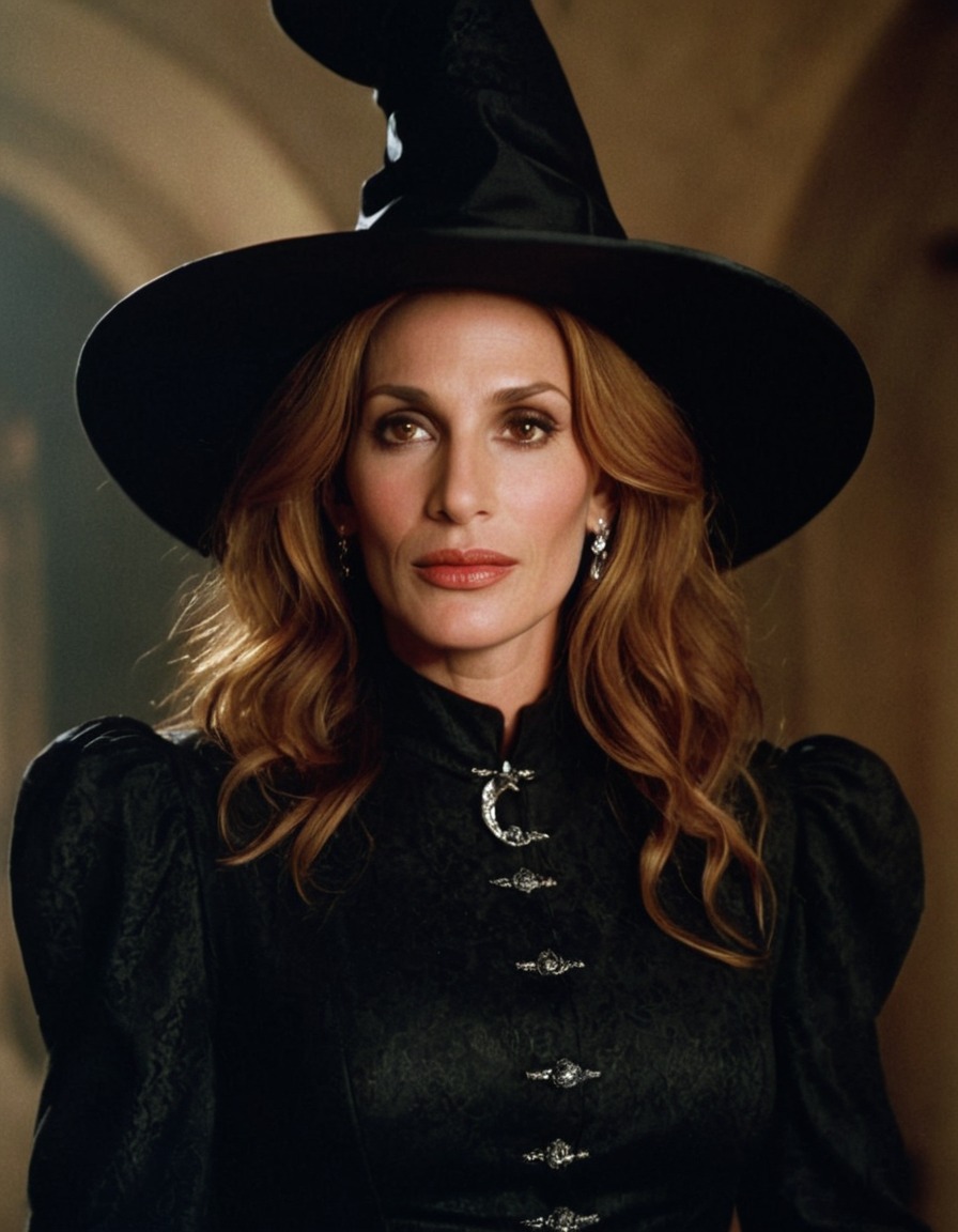 julia roberts, witch, actress, performance, magic, fantasy, movie