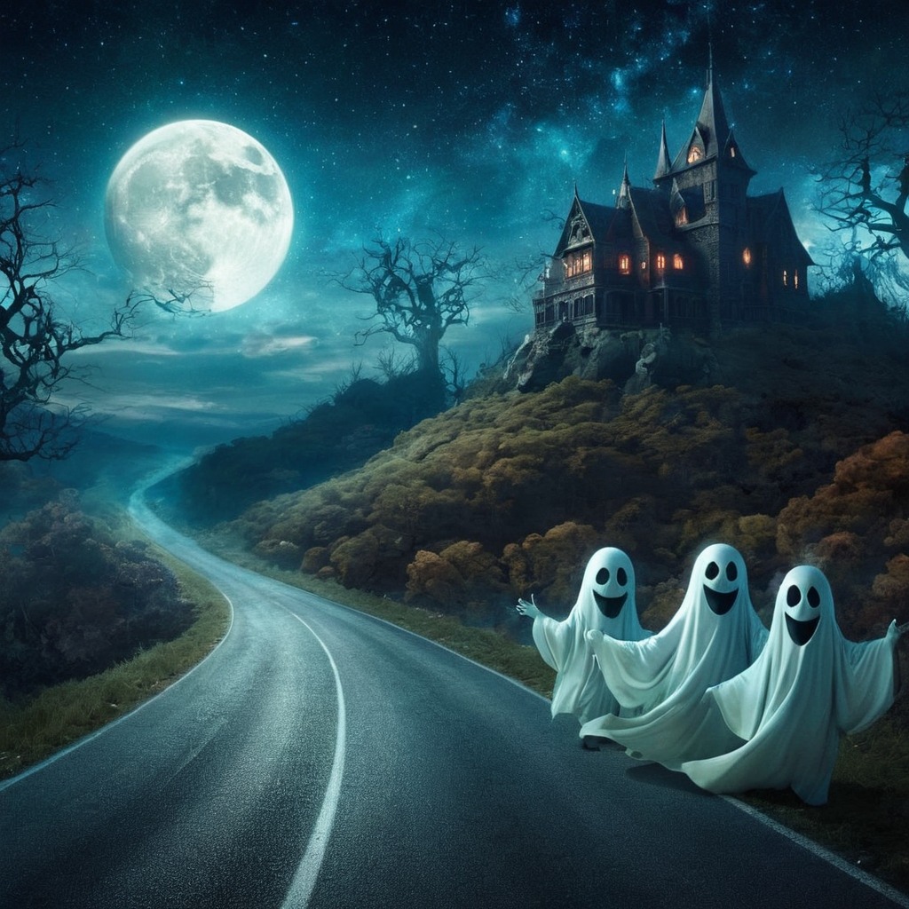 digitalart, horror, creepy, photomanipulation, ghost, spooky, halloween, ai_artwork, gigglingghosts