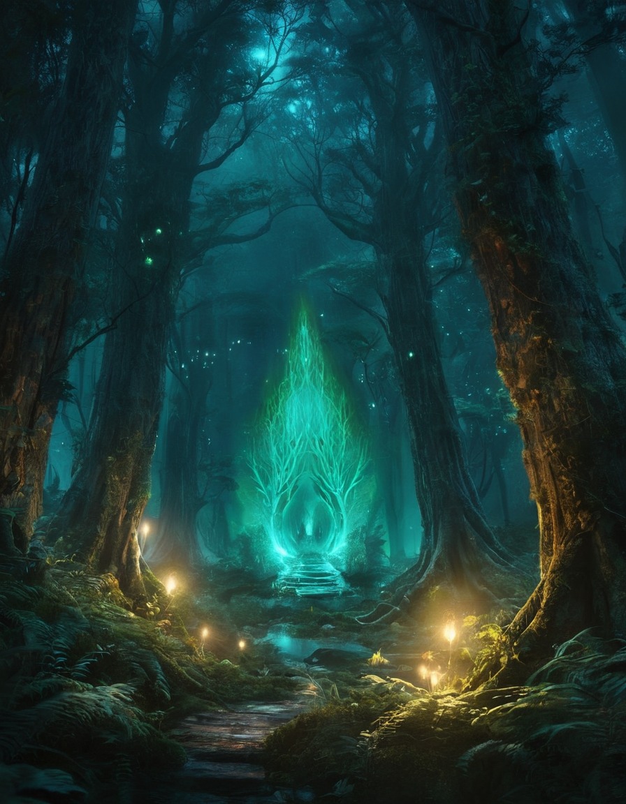 enchanted, fantasy, elven, magical, ethereal, john tolkien, tolkien