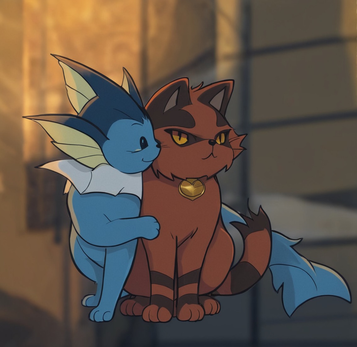 cat, commissions, cute, digitalart, digitaldrawing, eevee, eeveelution, fanart, fanartanime, furry, furryart, illustration, love, pokémon, pokemon, pokemonart, vaporeon, torracat