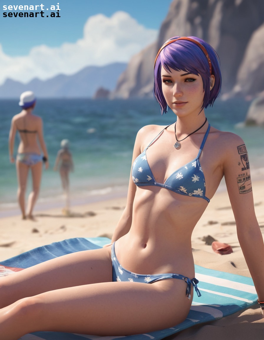 beach, bikini, summer, relaxation, video game, games, girls from games