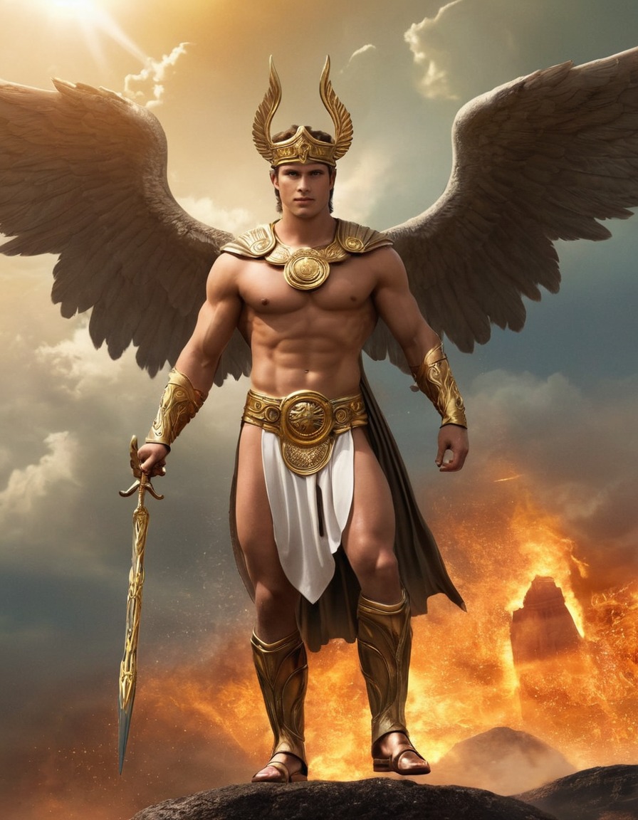 hermes, greek mythology, god, epic, divine messenger