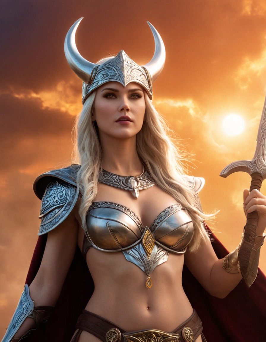 norse mythology, odin, gender fluidity, mythical beings, valkyries, female deities