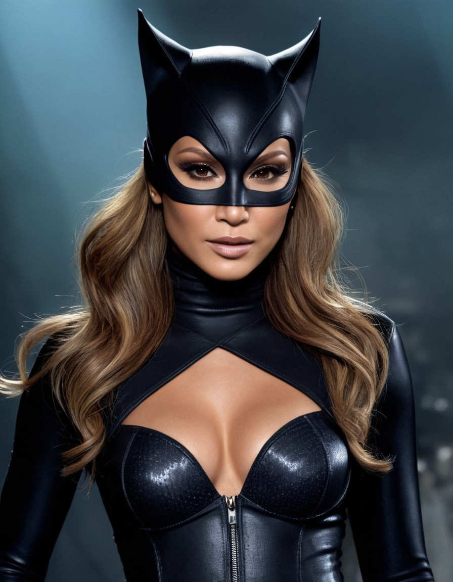 catwoman, jennifer lopez, superhero, actress, feline, dc comics, film