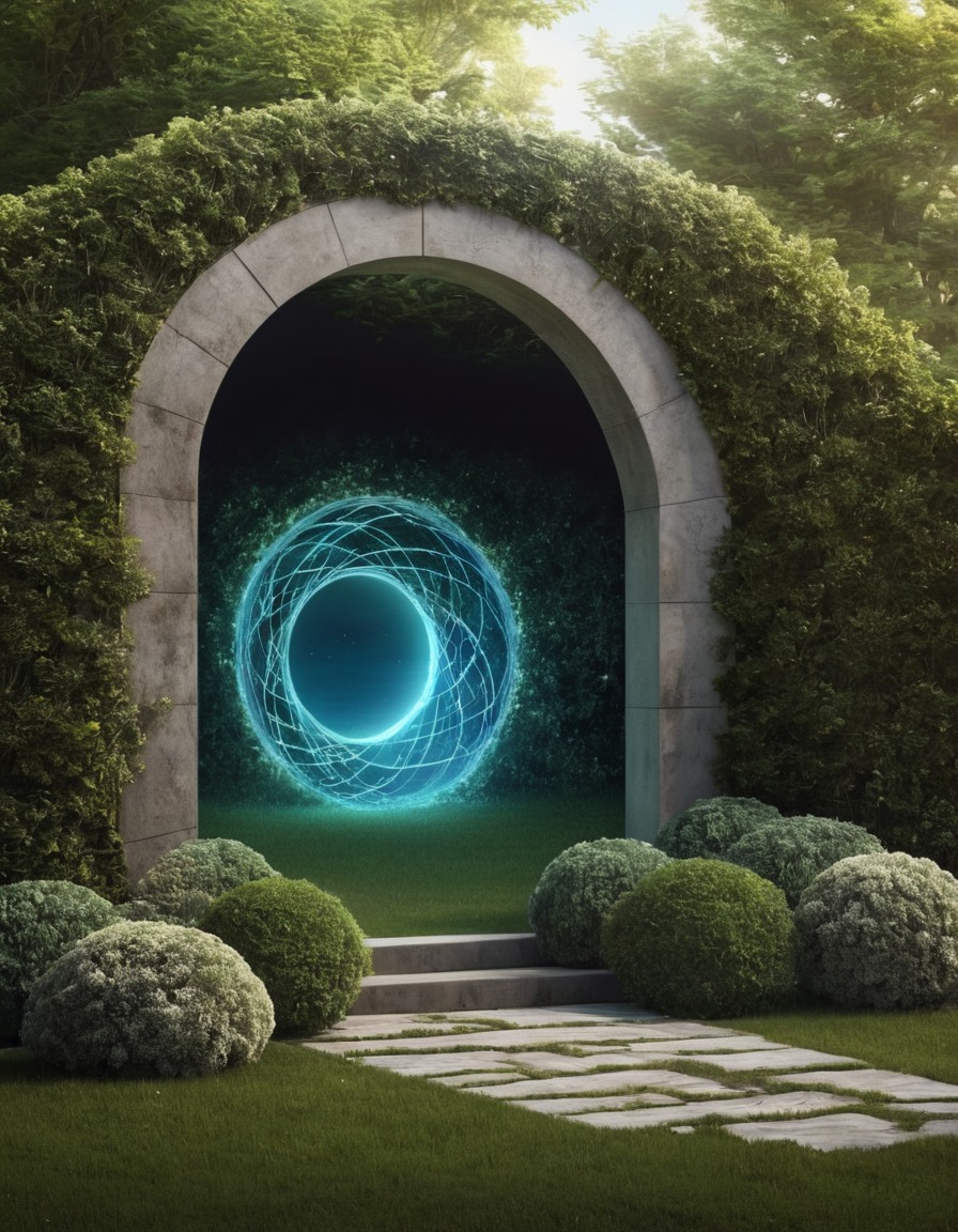 portal, another dimension, backyard, mystery, supernatural, unexplained phenomenon