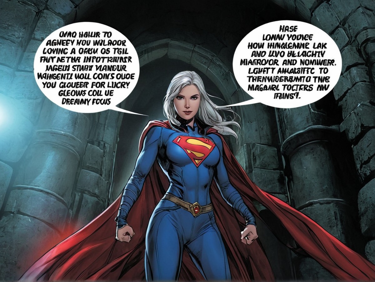 superheroine, supergirl