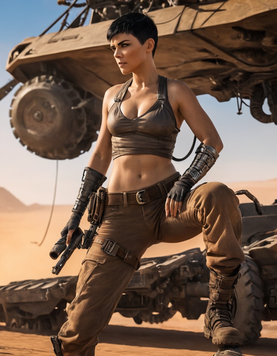 furiosa, war rig, mechanical skills, strength, fixing, vehicle maintenance, mad max