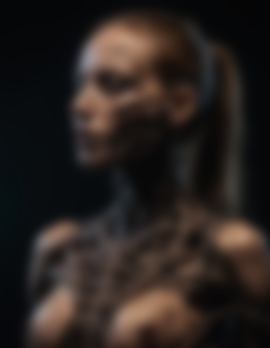 mutations, woman, female, exoskeleton, cybernetic enhancement, bioengineering, science fiction