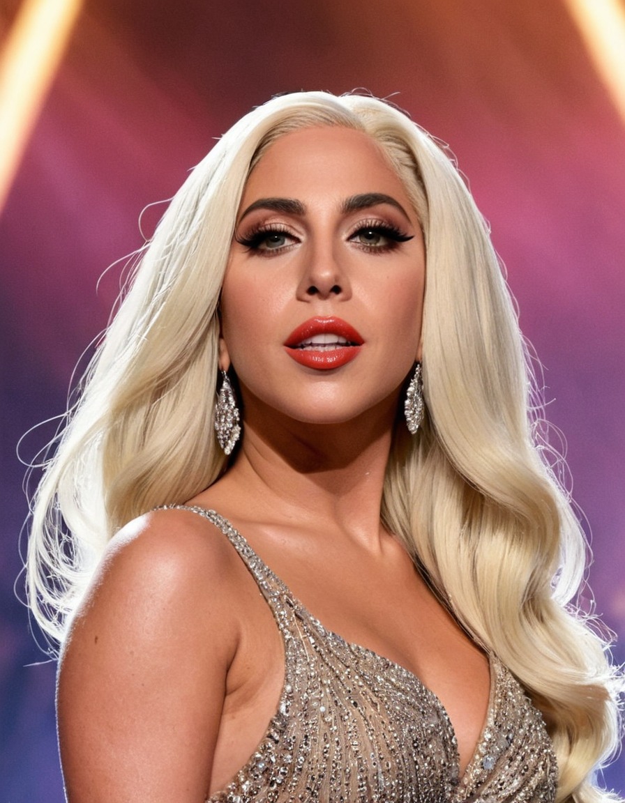 lady gaga, singer, musician, celebrity, portrait, award-winning, beauty