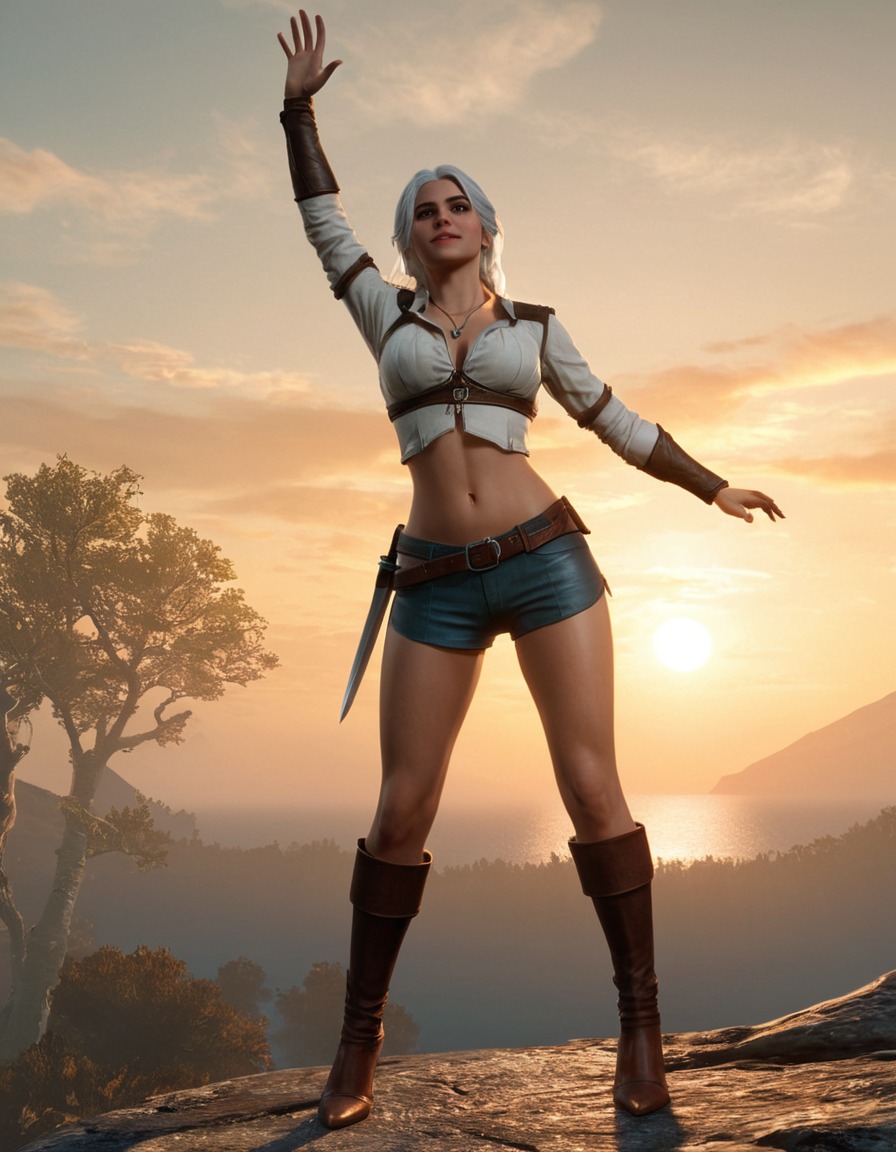 ciri, the witcher 3, wild hunt, video games, action, fantasy, heroine