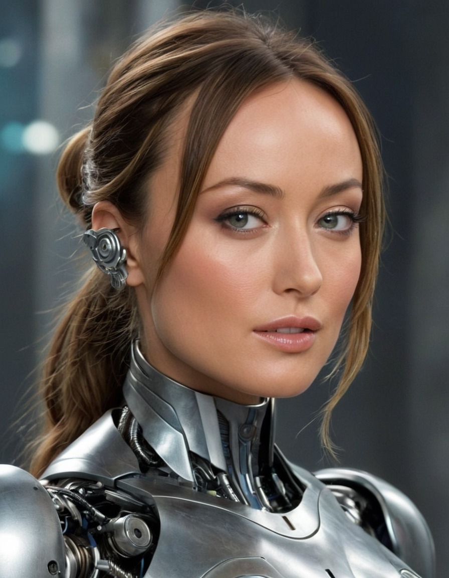 robot, olivia wilde, artificial intelligence, android, futuristic, actress, technology