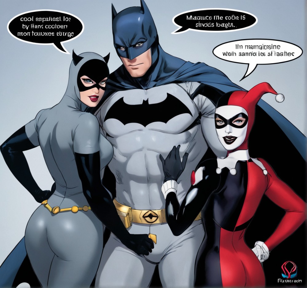 batman, harleyquinn, batmantheanimatedseries, catwoman, couple, selinakyle, catwomanselinakyle