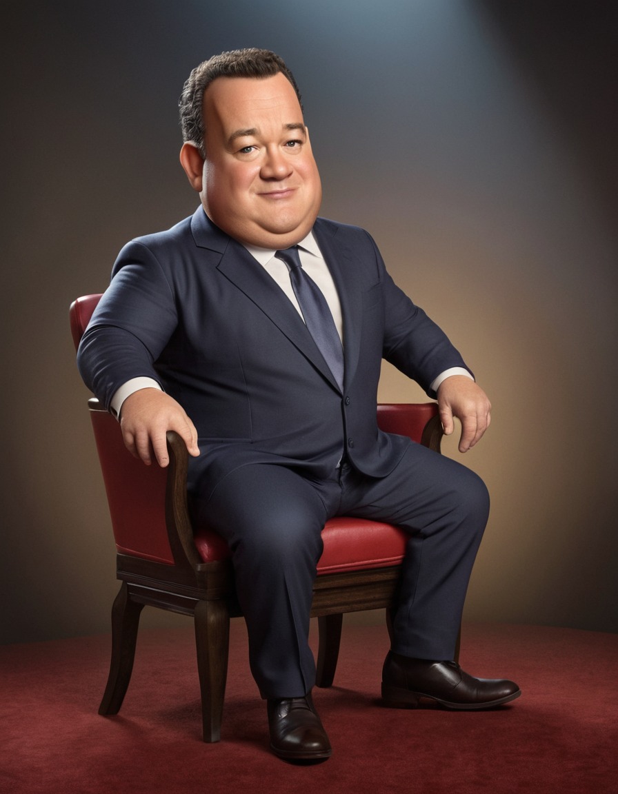 tom hanks, caricature, chair, humor, fat