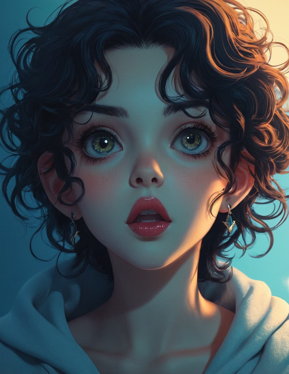 digitalart, anime, portrait