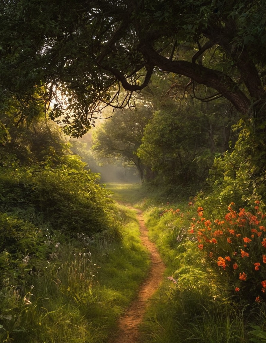 nature, tree lined path, path, woods, greenery, nature aesthetic, petitworld favs