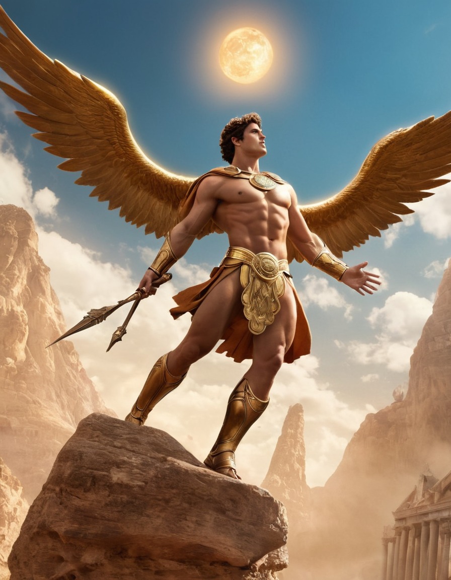 hermes, greek mythology, god, epic, divine messenger