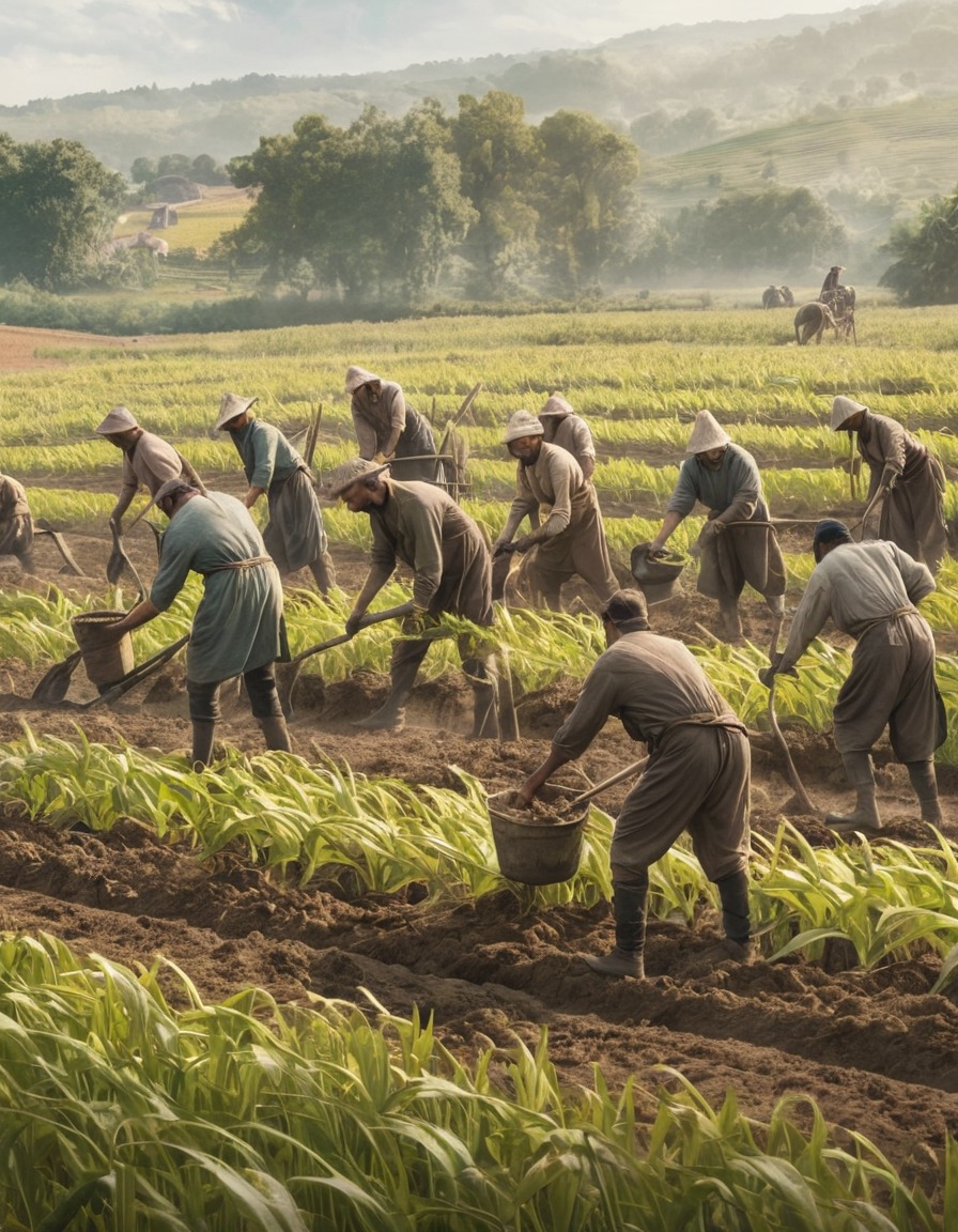 peasants, farming, agriculture, laborers, rural life, middle ages