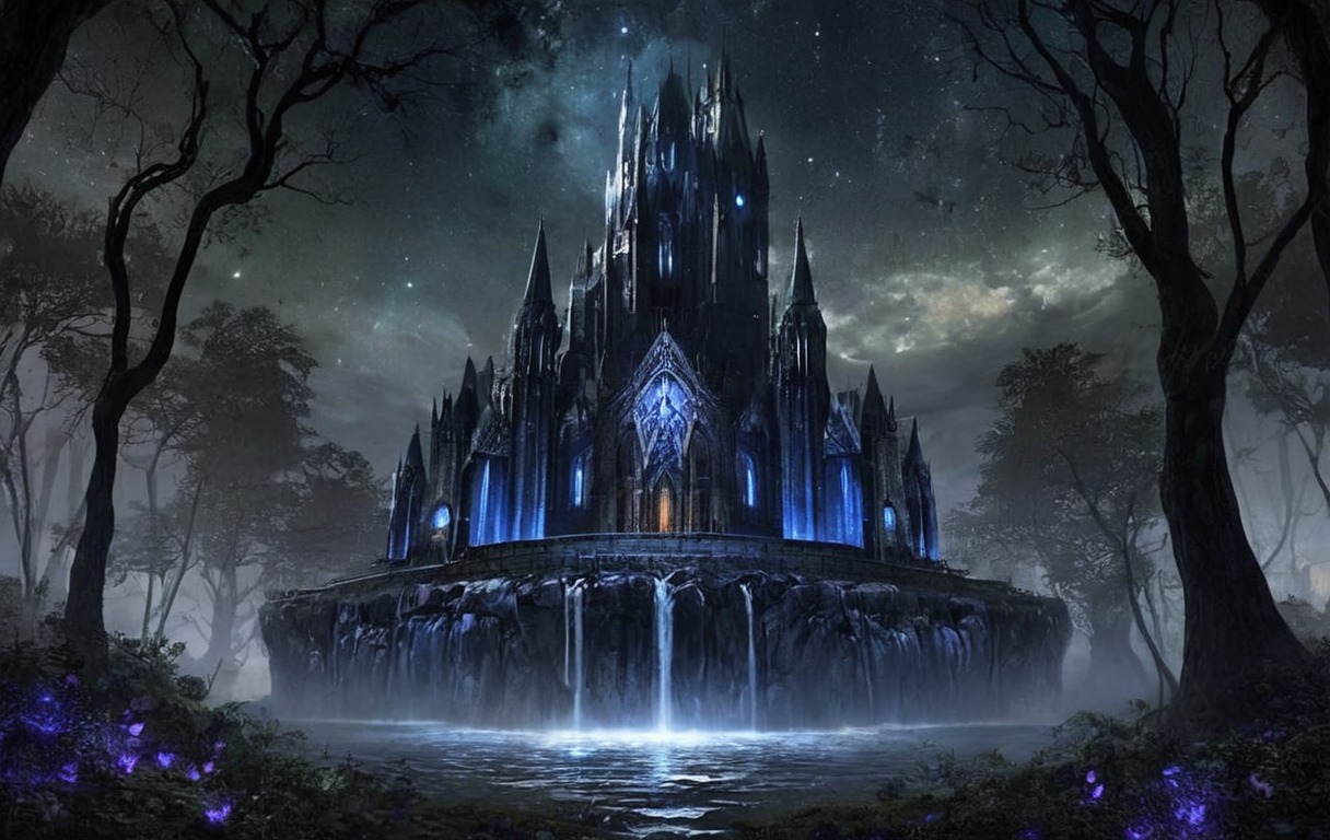 digitalart, magic, fantasyart, architecture, gothic, vampire, horror, church, conceptart, darkfantasy, hauntingseason