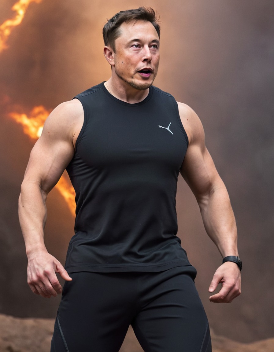 elon musk, muscular fitness, exercise, health, billionaire, entrepreneur