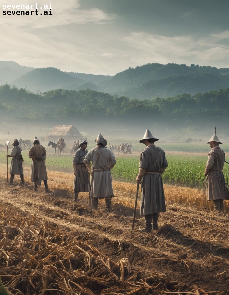 peasants, fields, feudalism, agriculture, social hierarchy, middle ages