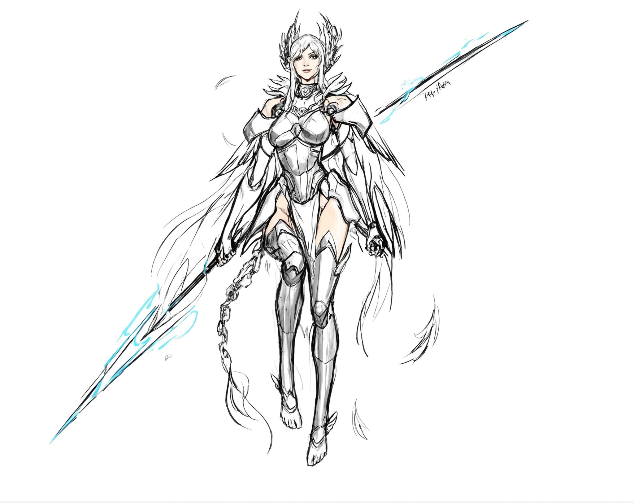 my art, character design, valkyrie