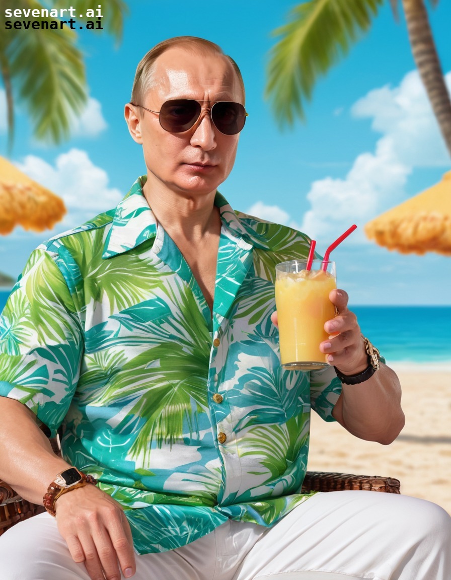 humorous, vacation, leisure, world leader, relaxation, putin, russia, russian president